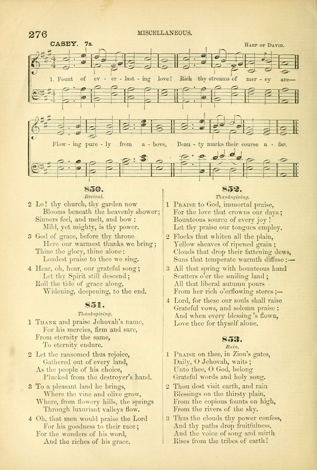 Songs for Christian worship in the Chapel and Family: selected from the "Songs of the church" page 289