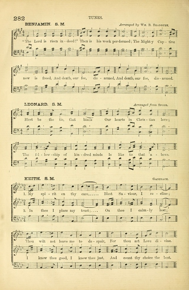 Songs for Christian worship in the Chapel and Family: selected from the "Songs of the church" page 295