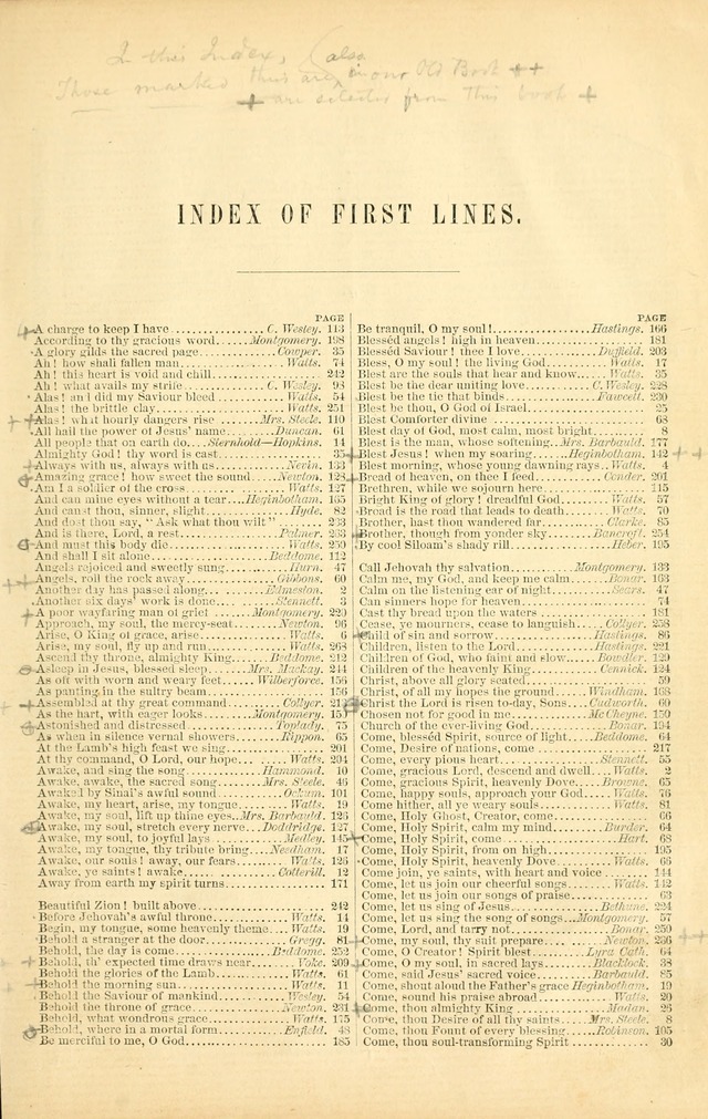 Songs for Christian worship in the Chapel and Family: selected from the "Songs of the church" page 306