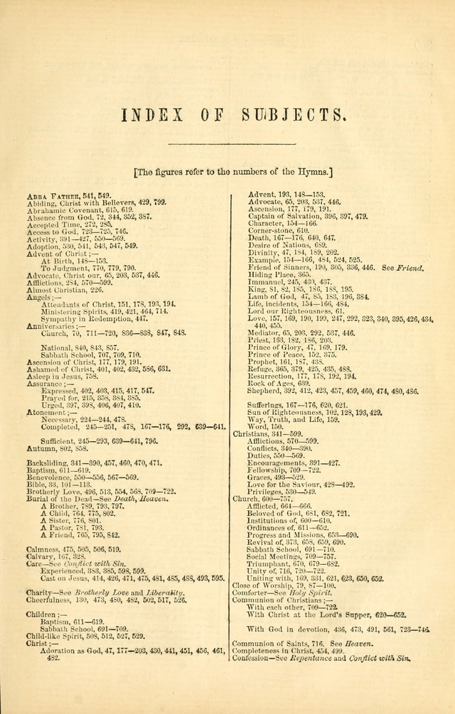 Songs for Christian worship in the Chapel and Family: selected from the "Songs of the church" page 312