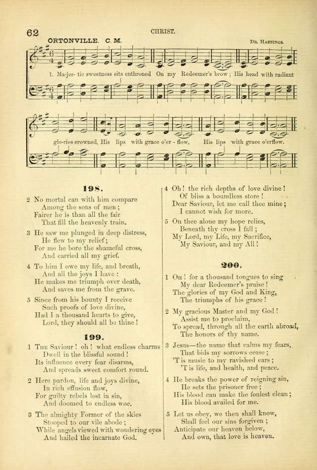 Songs for Christian worship in the Chapel and Family: selected from the "Songs of the church" page 75