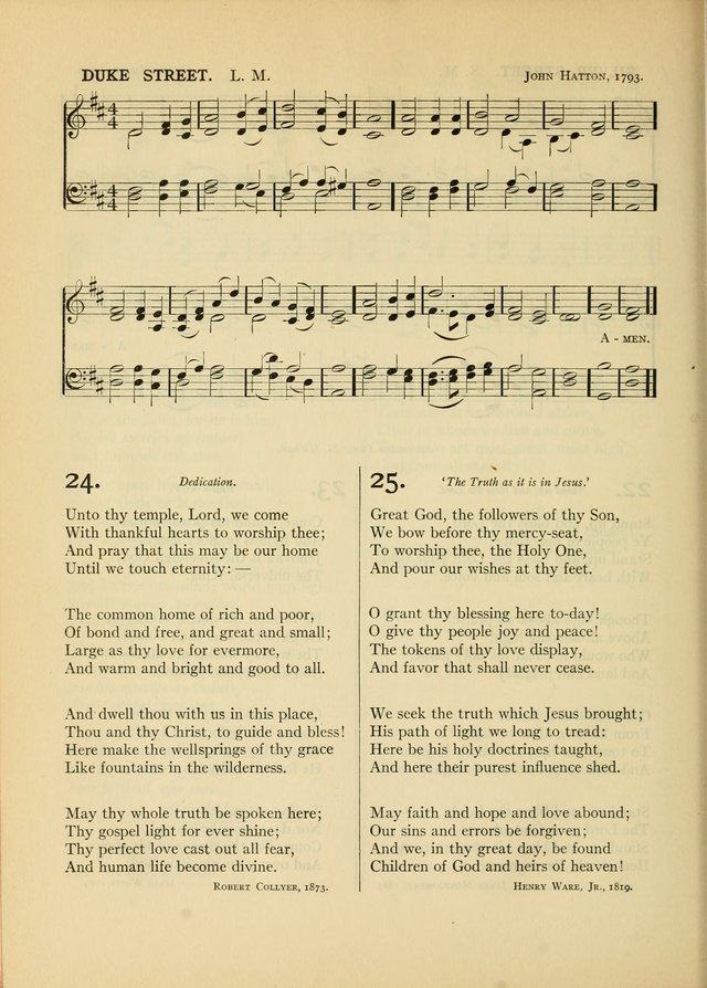 Services for Congregational Worship. The New Hymn and Tune Book page 110