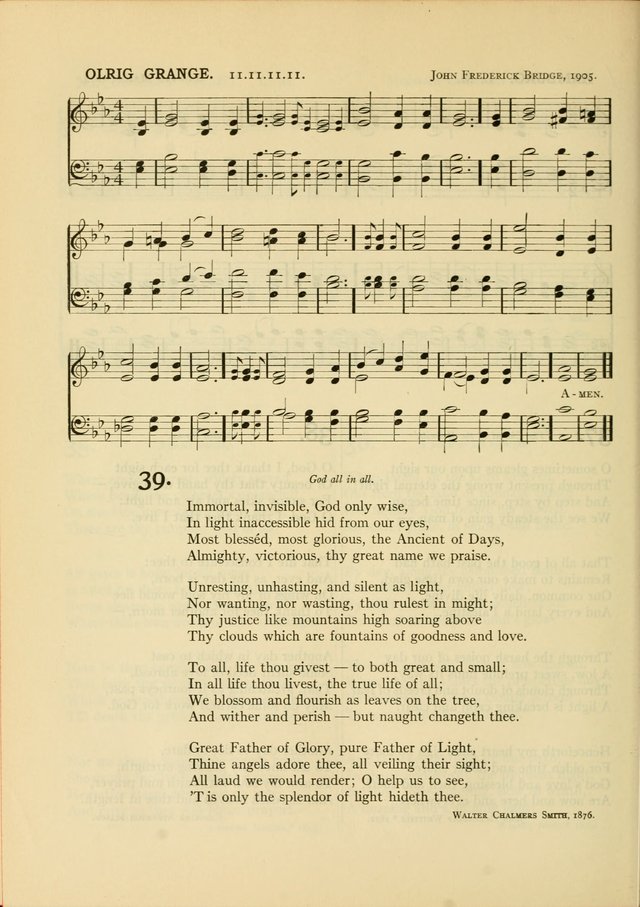 Services for Congregational Worship. The New Hymn and Tune Book page 118