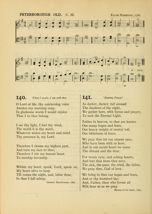 Services for Congregational Worship. The New Hymn and Tune Book page 184