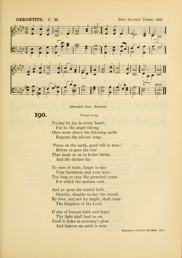 Services for Congregational Worship. The New Hymn and Tune Book page 223