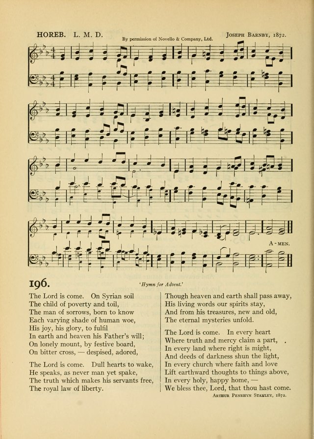 Services for Congregational Worship. The New Hymn and Tune Book page 230