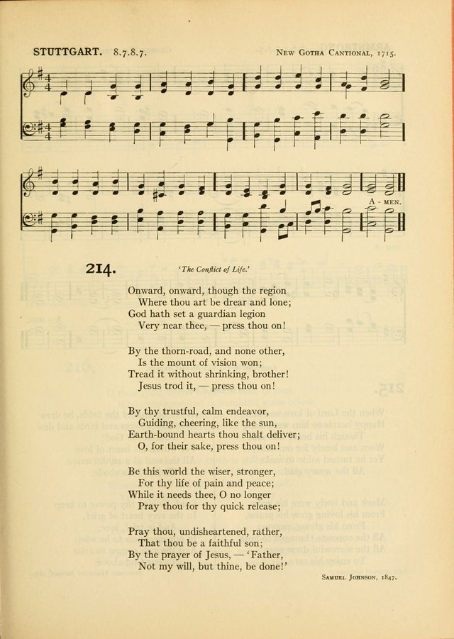 Services for Congregational Worship. The New Hymn and Tune Book page 245