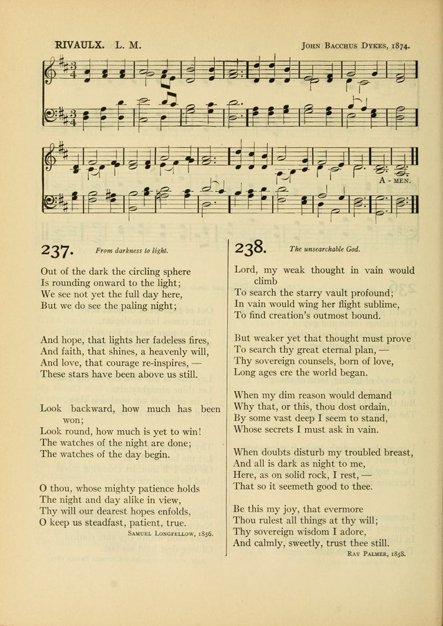 Services for Congregational Worship. The New Hymn and Tune Book page 260