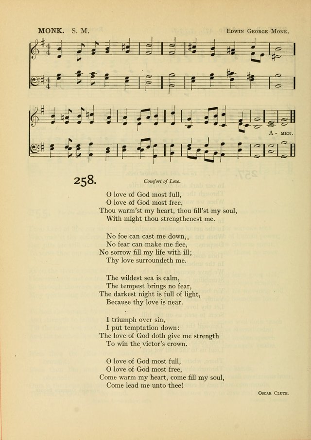 Services for Congregational Worship. The New Hymn and Tune Book page 272