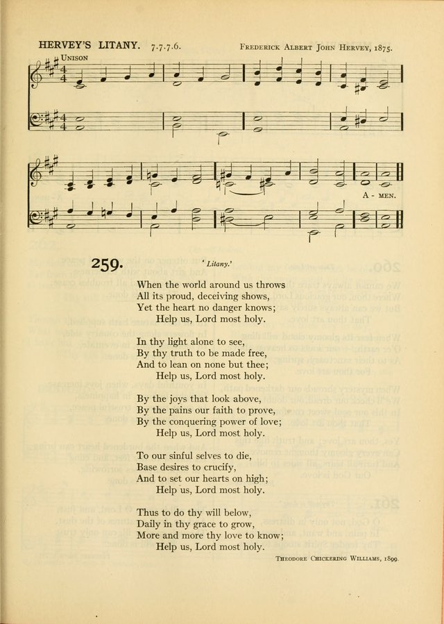 Services for Congregational Worship. The New Hymn and Tune Book page 273