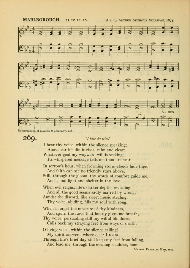 Services for Congregational Worship. The New Hymn and Tune Book page 282