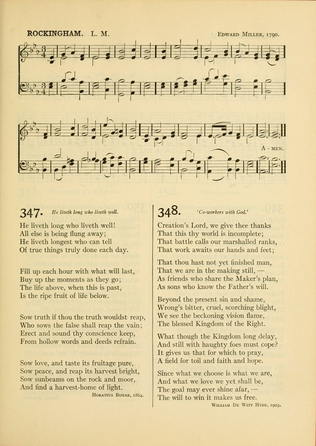 Services for Congregational Worship. The New Hymn and Tune Book page 337