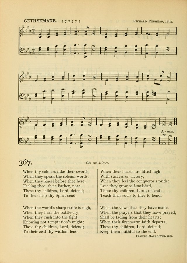 Services for Congregational Worship. The New Hymn and Tune Book page 348