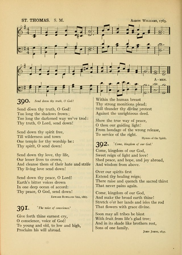 Services for Congregational Worship. The New Hymn and Tune Book page 366