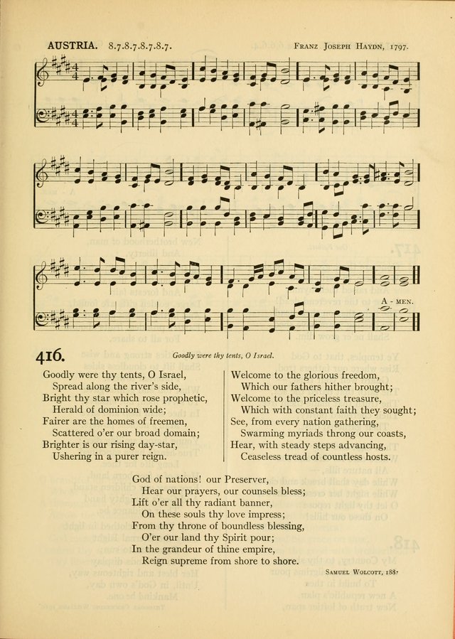 Services for Congregational Worship. The New Hymn and Tune Book page 385