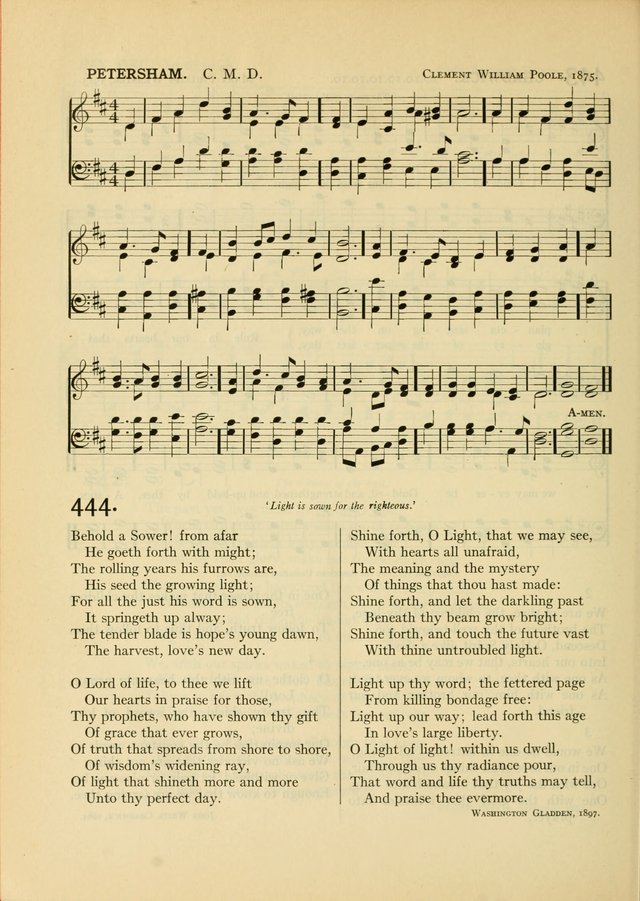 Services for Congregational Worship. The New Hymn and Tune Book page 404