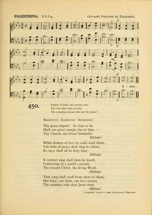 Services for Congregational Worship. The New Hymn and Tune Book page 409