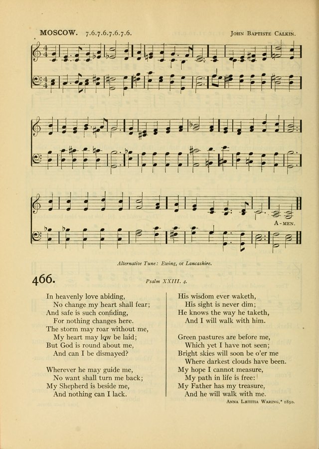 Services for Congregational Worship. The New Hymn and Tune Book page 420