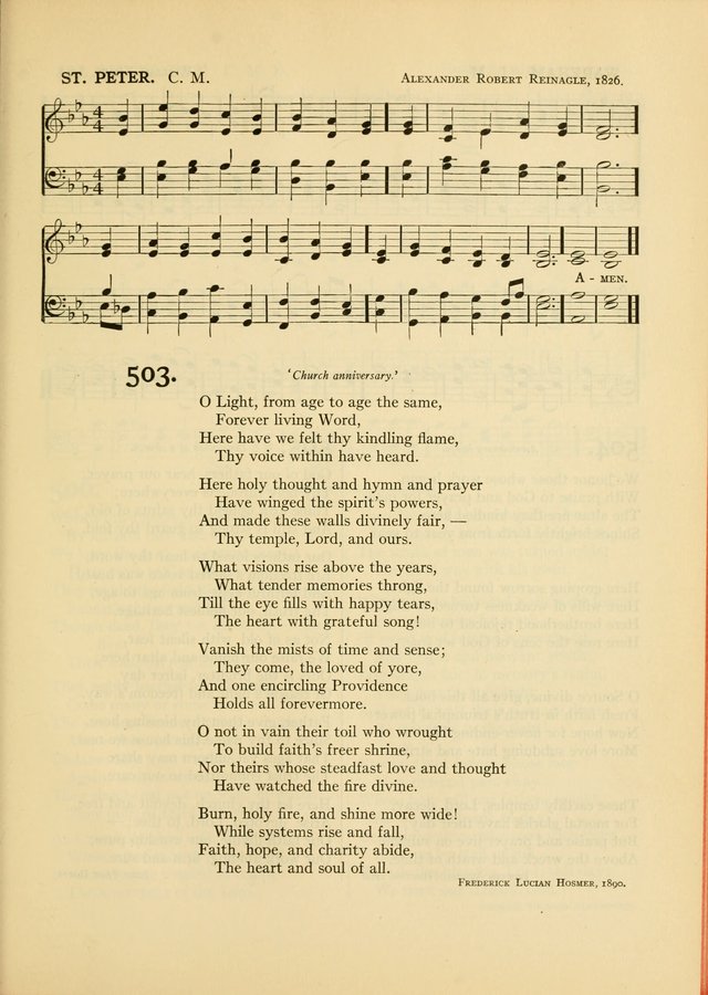 Services for Congregational Worship. The New Hymn and Tune Book page 447