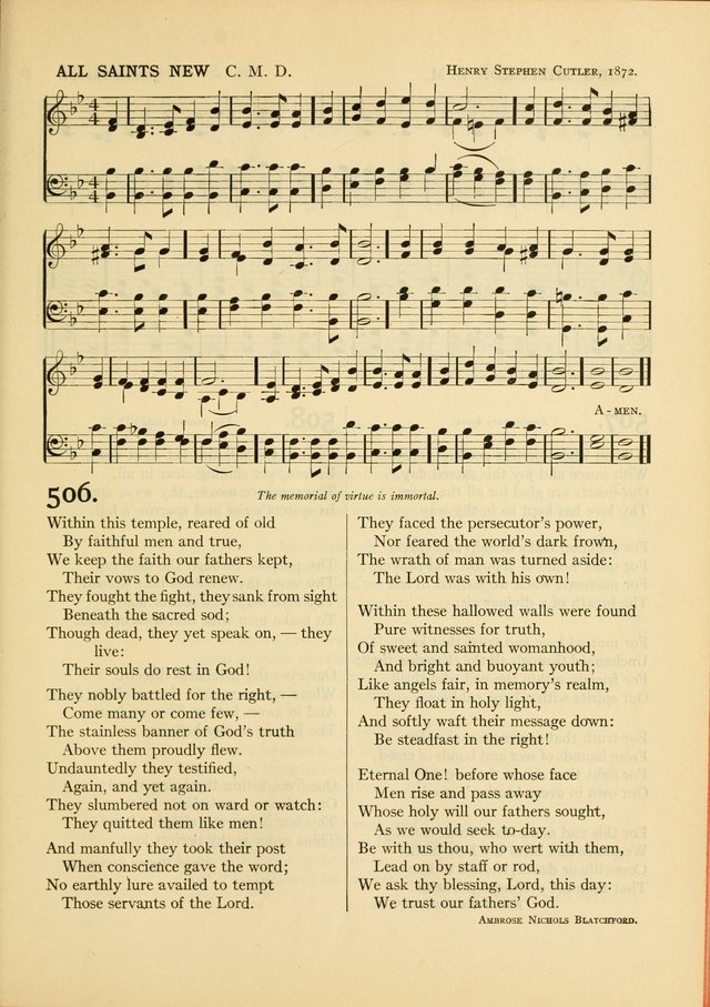 Services for Congregational Worship. The New Hymn and Tune Book page 449