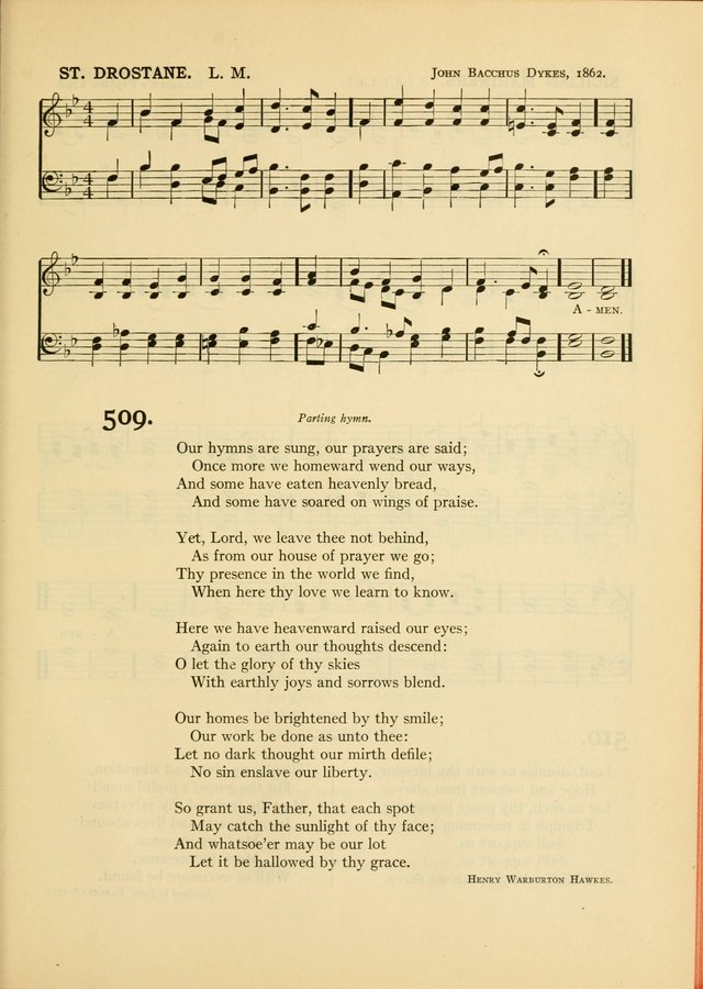 Services for Congregational Worship. The New Hymn and Tune Book page 451