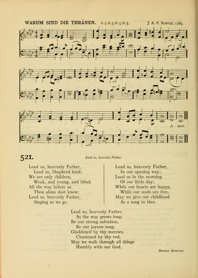 Services for Congregational Worship. The New Hymn and Tune Book page 460