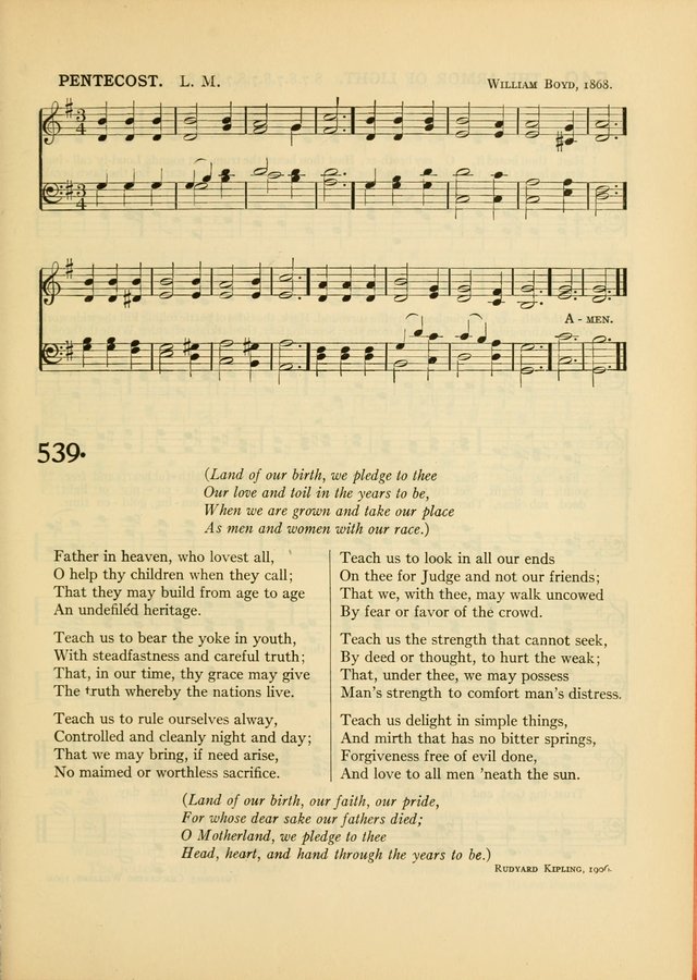 Services for Congregational Worship. The New Hymn and Tune Book page 475