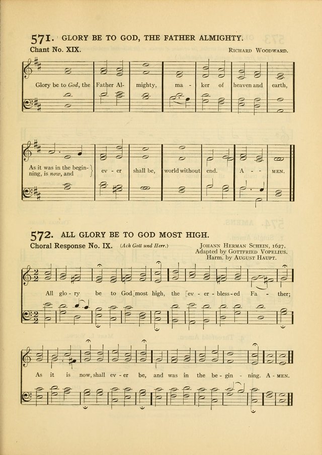 Services for Congregational Worship. The New Hymn and Tune Book page 503