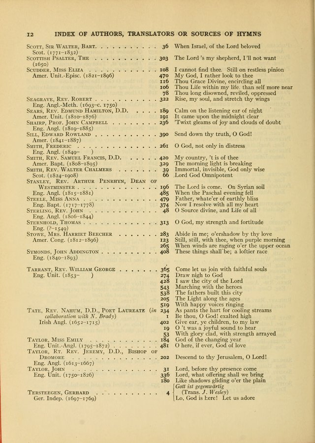 Services for Congregational Worship. The New Hymn and Tune Book page 520