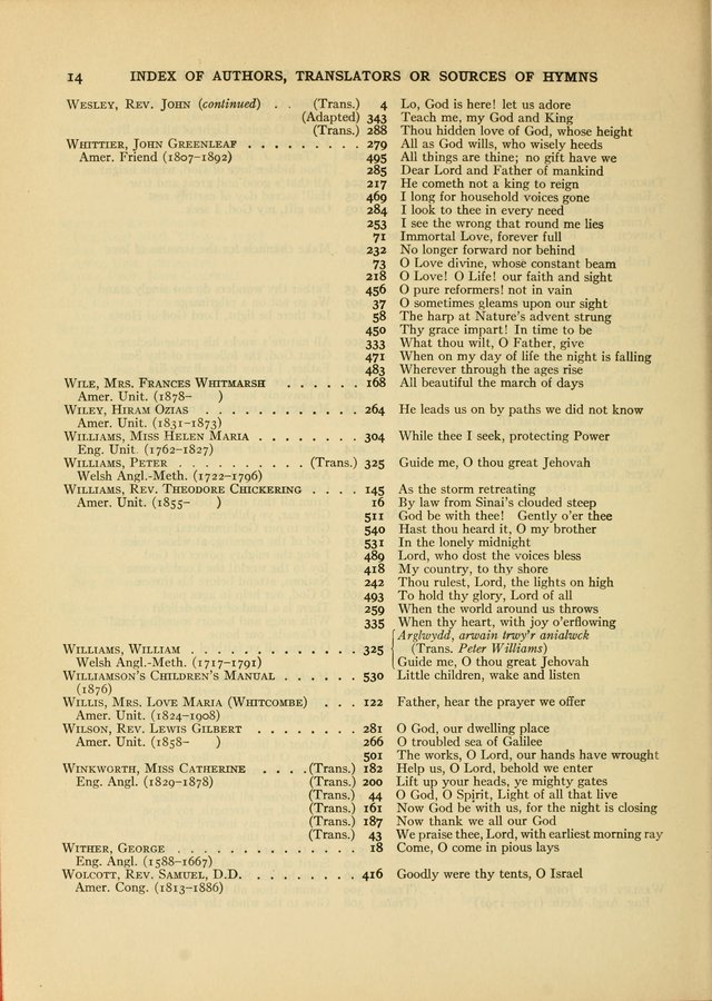 Services for Congregational Worship. The New Hymn and Tune Book page 522