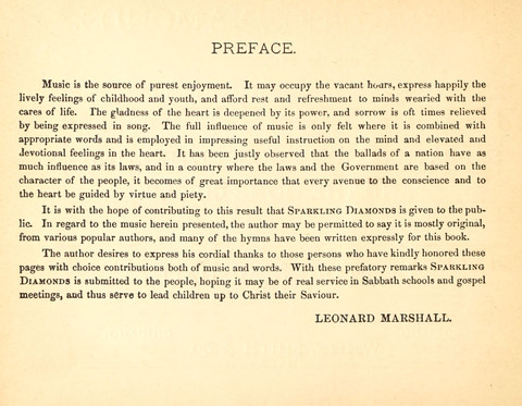 Sparkling Diamonds: a collection of new music for Sabbath School, gospel meetings, and the home circle page 2