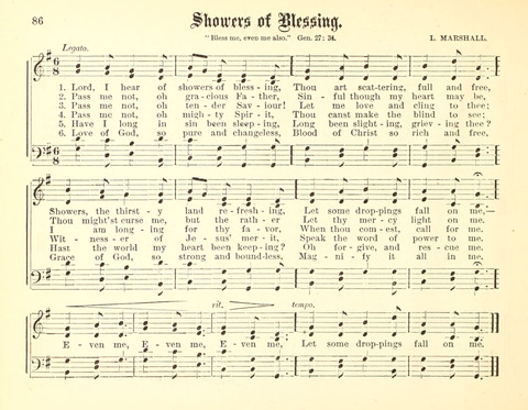 Sparkling Diamonds: a collection of new music for Sabbath School, gospel meetings, and the home circle page 86