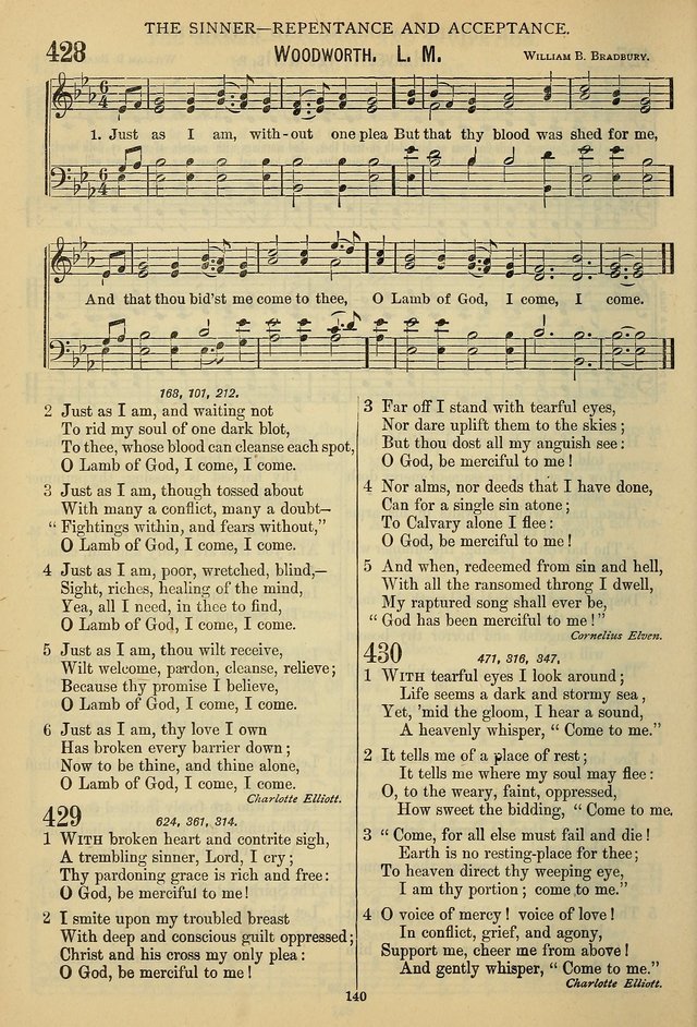 The Seventh-Day Adventist Hymn and Tune Book: for use in divine worship page 140