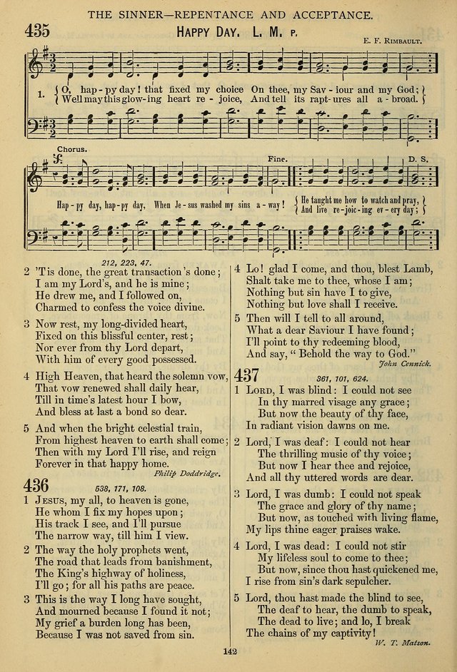 The Seventh-Day Adventist Hymn and Tune Book: for use in divine worship page 142