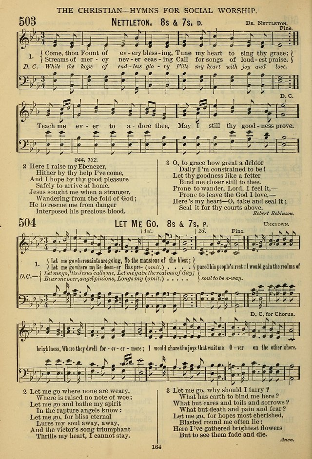 The Seventh-Day Adventist Hymn and Tune Book: for use in divine worship page 164