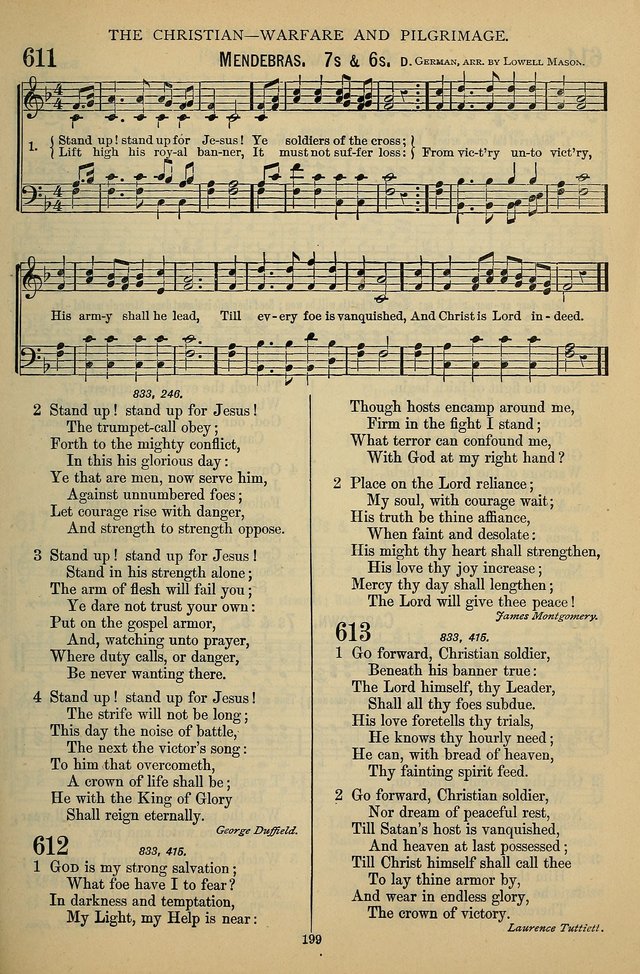 The Seventh-Day Adventist Hymn and Tune Book: for use in divine worship page 199