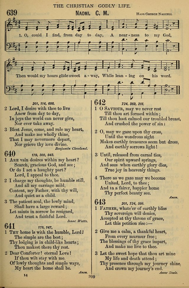 The Seventh-Day Adventist Hymn and Tune Book: for use in divine worship page 209