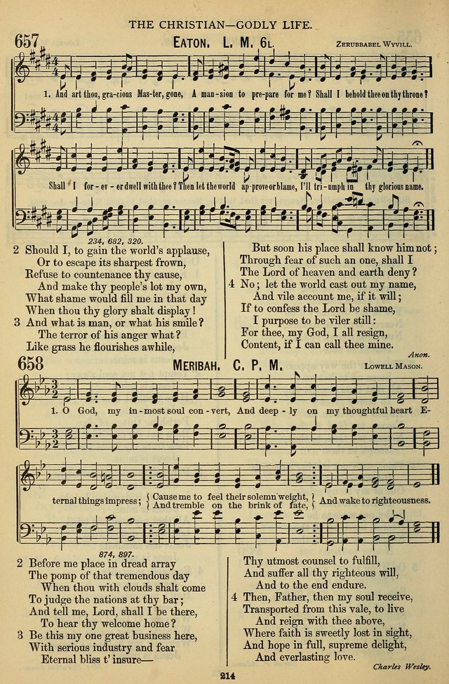 The Seventh-Day Adventist Hymn and Tune Book: for use in divine worship page 214