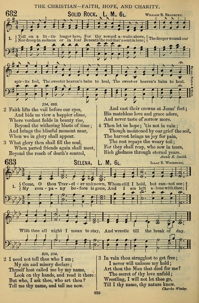 The Seventh-Day Adventist Hymn and Tune Book: for use in divine worship page 222