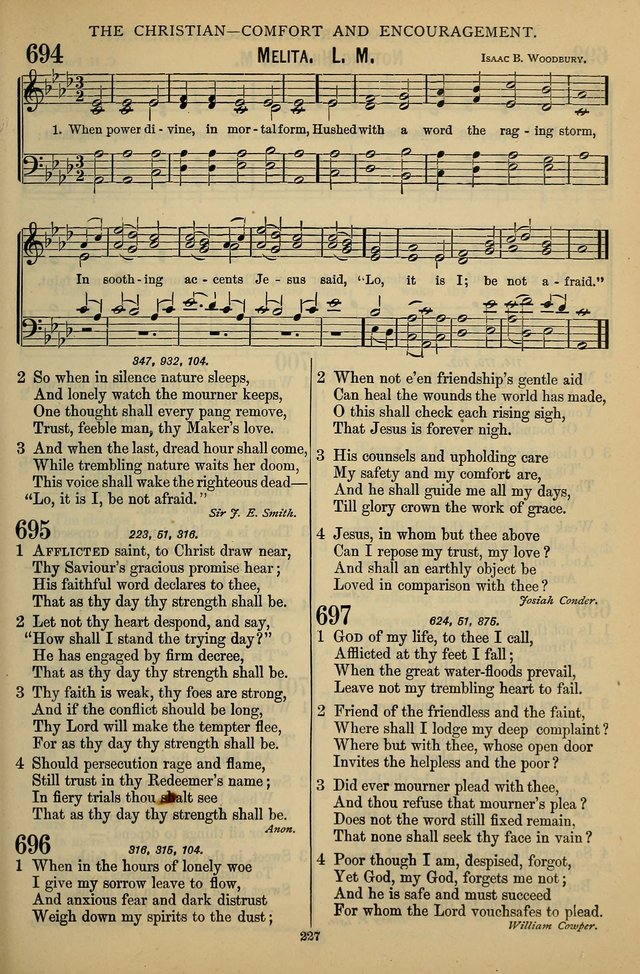 The Seventh-Day Adventist Hymn and Tune Book: for use in divine worship page 227