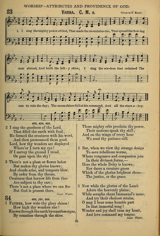 The Seventh-Day Adventist Hymn and Tune Book: for use in divine worship page 31