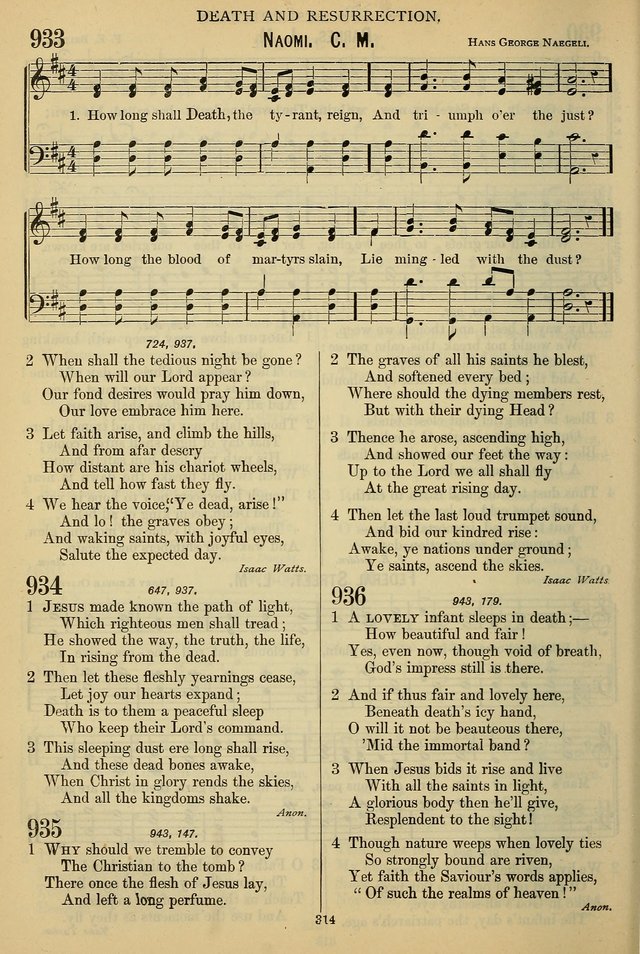 The Seventh-Day Adventist Hymn and Tune Book: for use in divine worship page 314