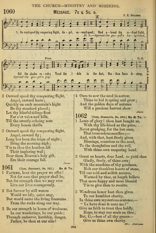 The Seventh-Day Adventist Hymn and Tune Book: for use in divine worship page 364