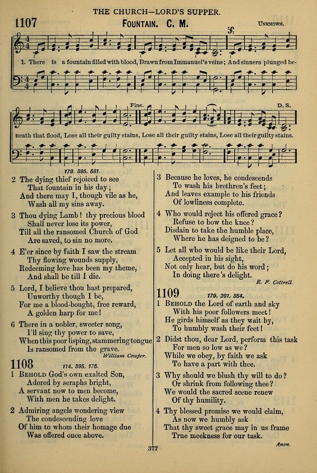 The Seventh-Day Adventist Hymn and Tune Book: for use in divine worship page 377