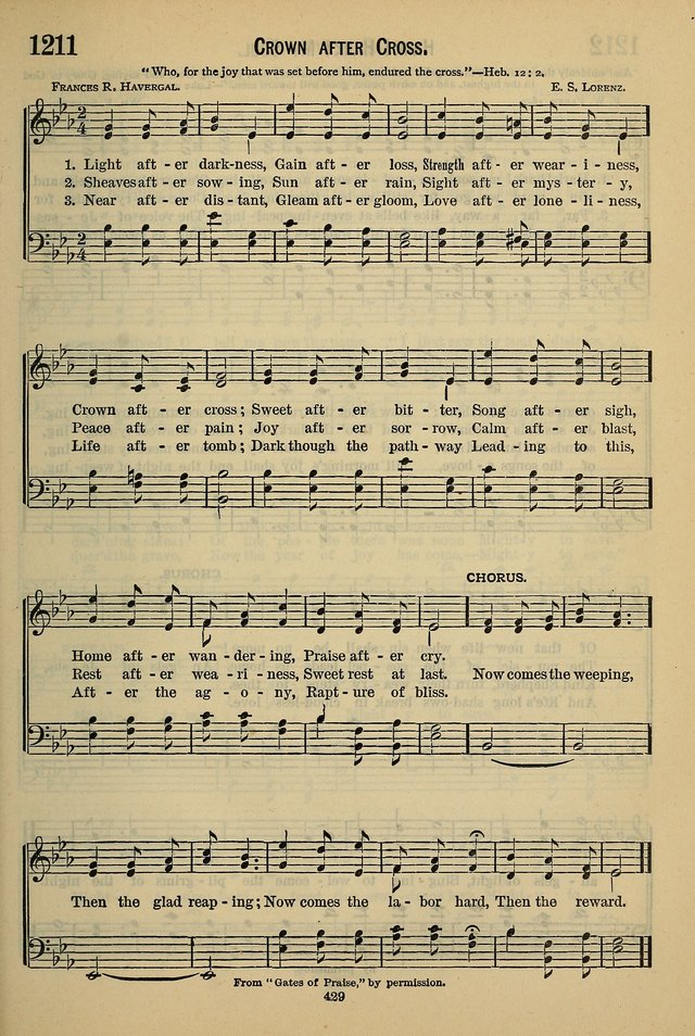 The Seventh-Day Adventist Hymn and Tune Book: for use in divine worship page 429