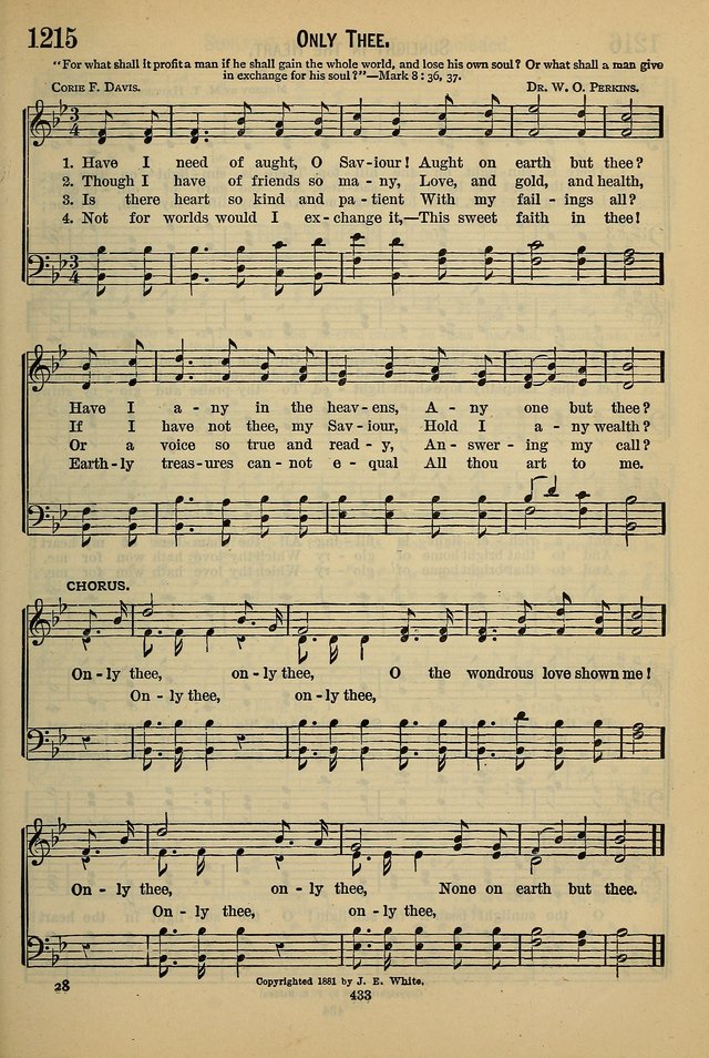 The Seventh-Day Adventist Hymn and Tune Book: for use in divine worship page 433