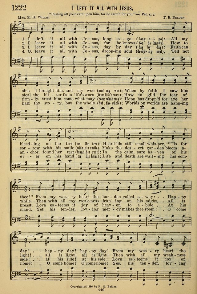 The Seventh-Day Adventist Hymn and Tune Book: for use in divine worship page 440