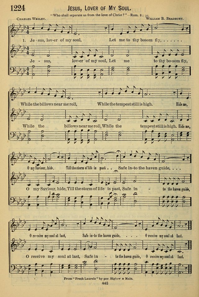 The Seventh-Day Adventist Hymn and Tune Book: for use in divine worship page 442