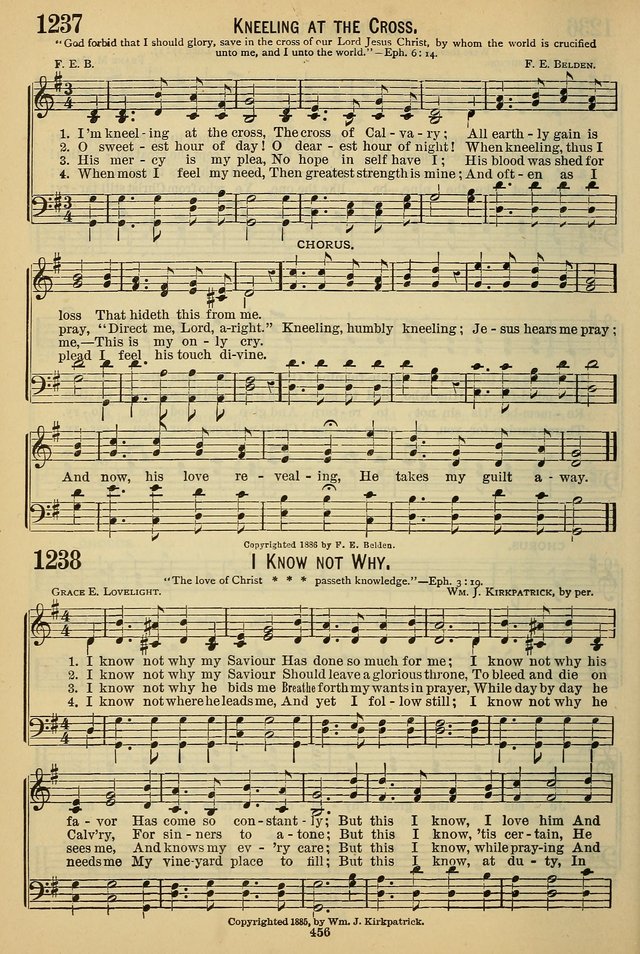 The Seventh-Day Adventist Hymn and Tune Book: for use in divine worship page 456