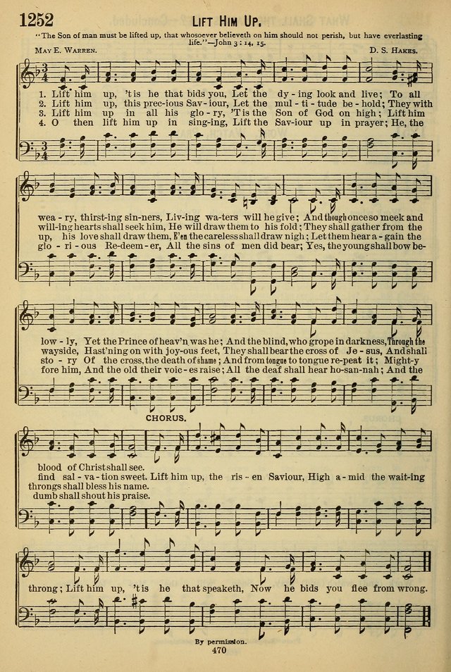 The Seventh-Day Adventist Hymn and Tune Book: for use in divine worship page 470